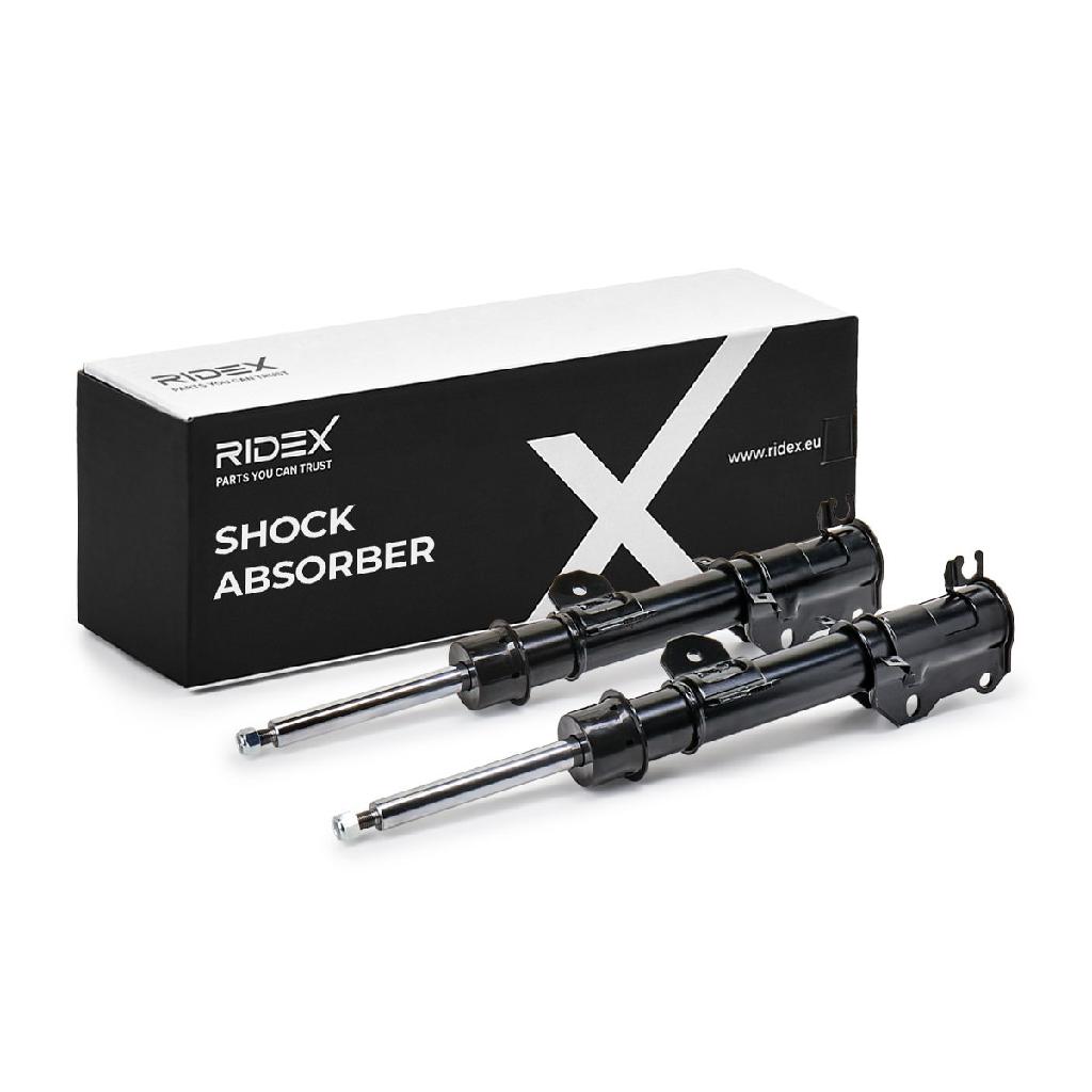 RIDEX 854S19295 2x Stoßdämpfer Federbein Gasdruck Vorne beidseitig A4473204138