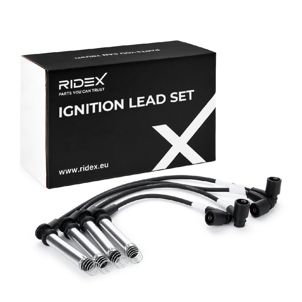 RIDEX 685I0010 Zündleitungssatz Zündkabelsatz für FORD Fiesta Mk5 Schrägheck