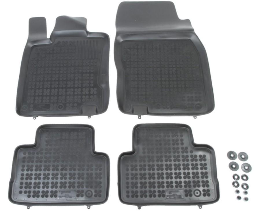 REZAW PLAST 201819 Fußmatten Set Vorne und Hinten für NISSAN Qashqai II