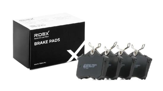 RIDEX 402B0029 Bremsbeläge Hinten für VW Golf III (1E7, 1H5, 1H1), IV (1E, 1J5 Bild RIDEX 402B0029 Bremsbeläge Hinten für VW Golf III (1E7, 1H5, 1H1), IV (1E, 1J5