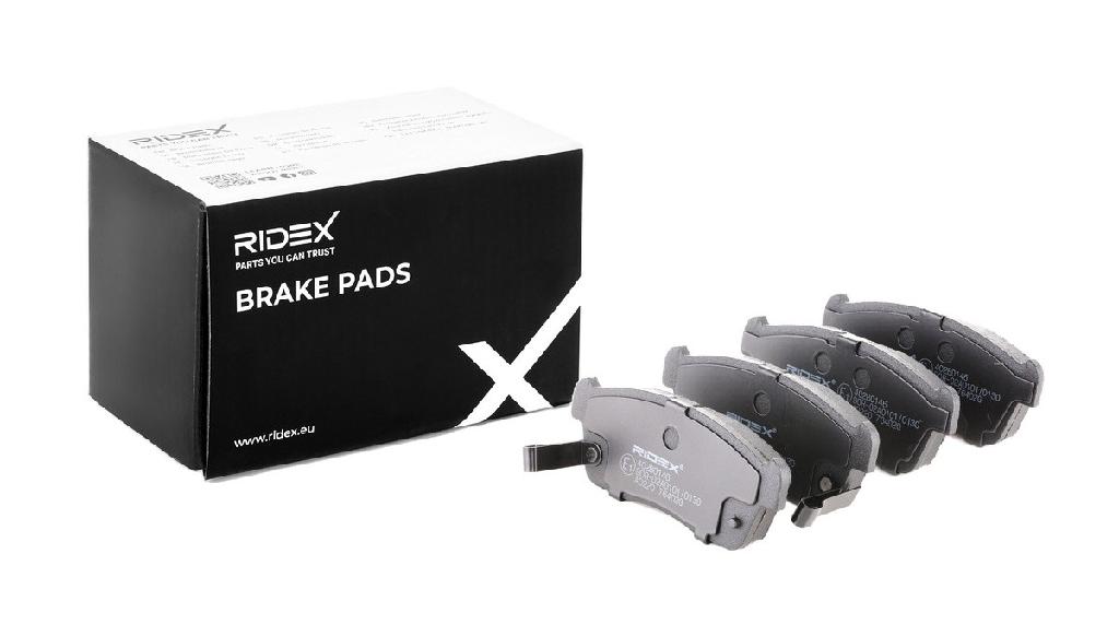 RIDEX Bremsbelagsatz Bremsbeläge Vorne für DAIHATSU SIRION (M3) für SUZUKI Alto