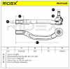 RIDEX Spurstangenkopf vorne rechts Traggelenk 914T0416 für HONDA PRELUDE V (BB) Bild RIDEX Spurstangenkopf vorne rechts Traggelenk 914T0416 für HONDA PRELUDE V (BB)