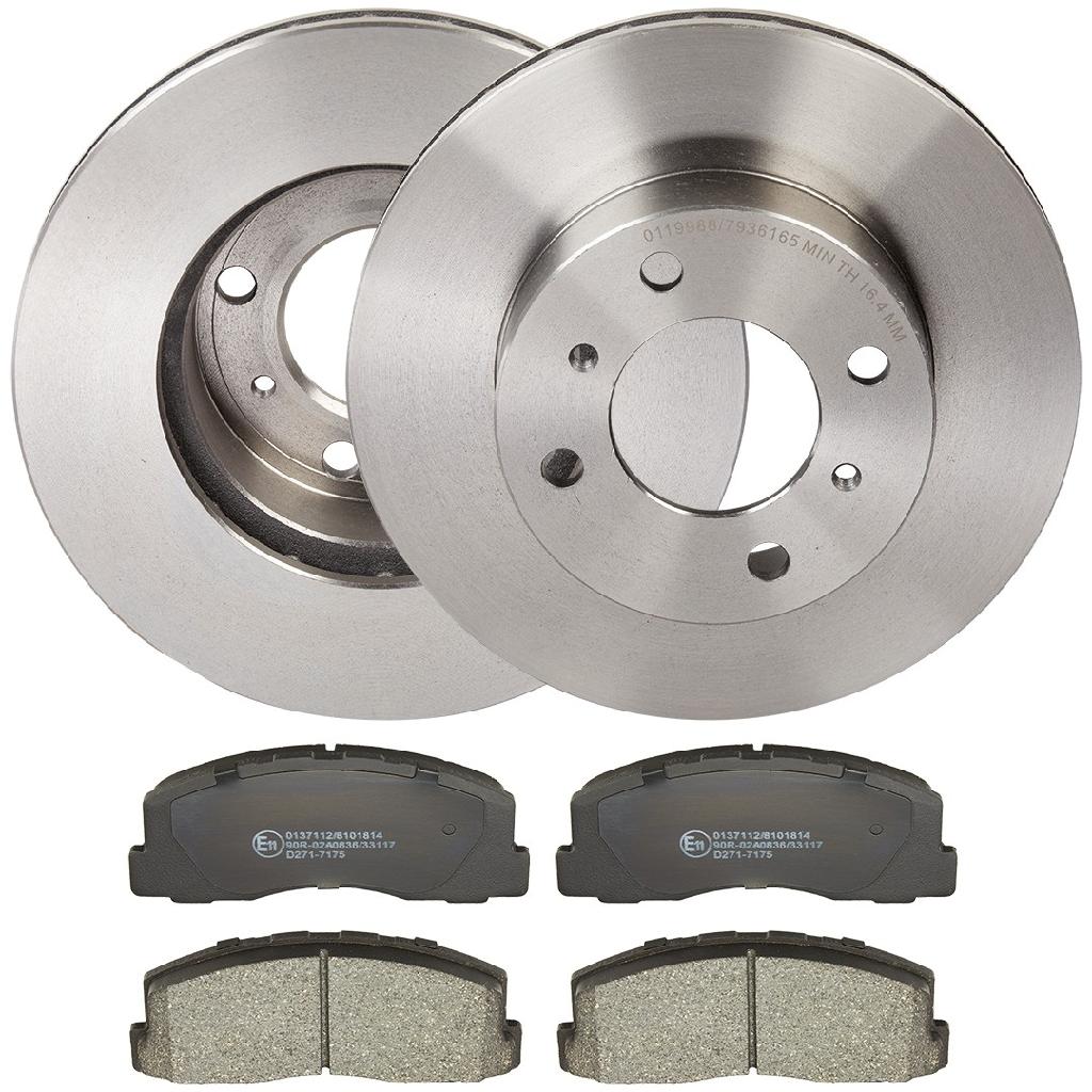 RIDEX Bremsenset Vorne Belüftet Ø236mm - Bremsscheiben und Beläge für MITSUBISHI