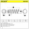 RIDEX 188C0504 2x Federn Fahrwerksfedern Vorne für MITSUBISHI COLT VI Bild RIDEX 188C0504 2x Federn Fahrwerksfedern Vorne für MITSUBISHI COLT VI