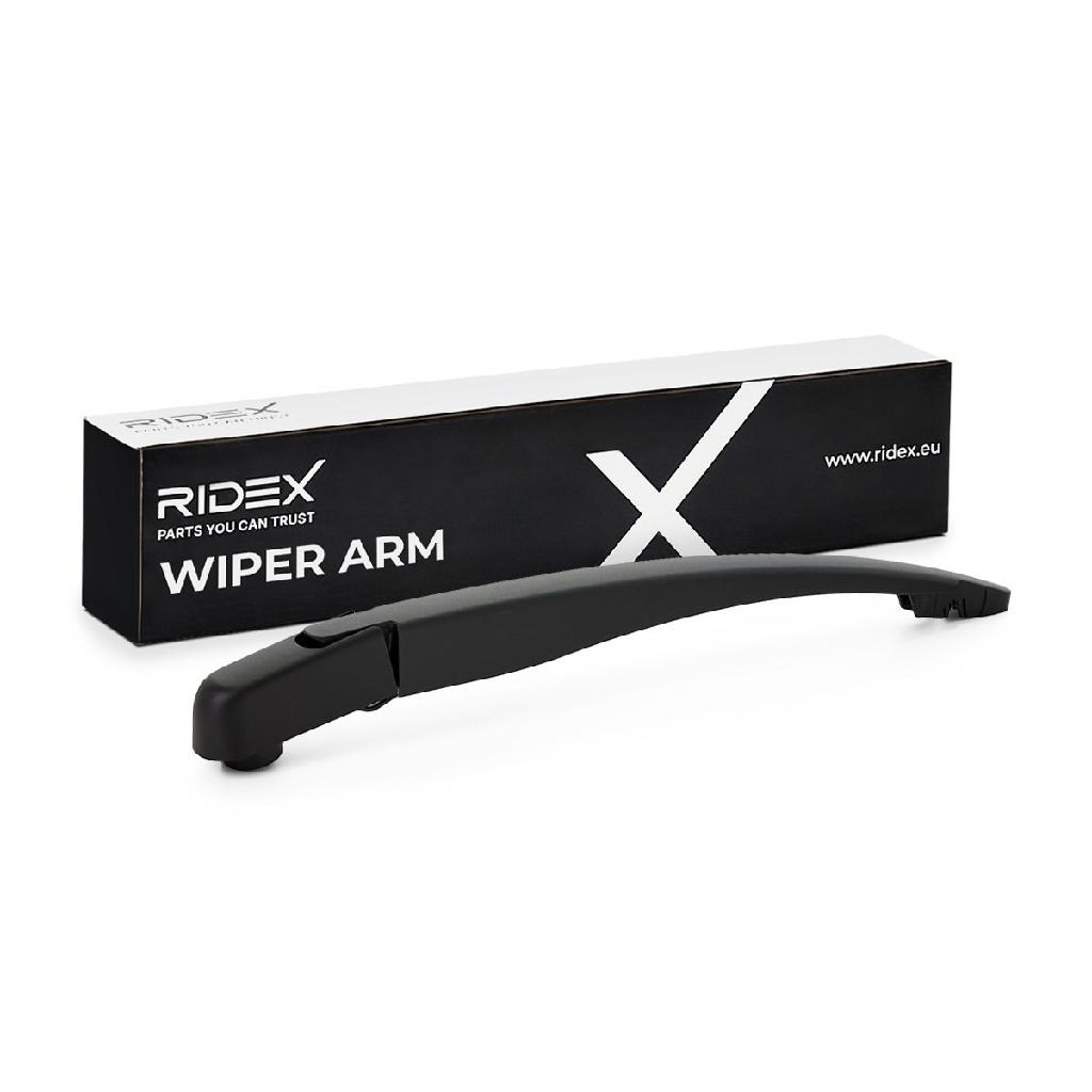 RIDEX Wischerarm Scheibenwischerarm 301W0028 hinten Fahrzeugheckscheibe für OPEL