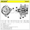 RIDEX 4G0047 Lichtmaschine 150A 12V mit Freilaufriemenscheibe 3140069K00 Bild RIDEX 4G0047 Lichtmaschine 150A 12V mit Freilaufriemenscheibe 3140069K00