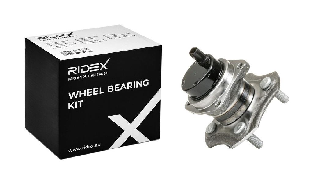 RIDEX 654W0351 Radlagersatz pro 1 Rad Hinten beidseitig für TOYOTA COROLLA Verso