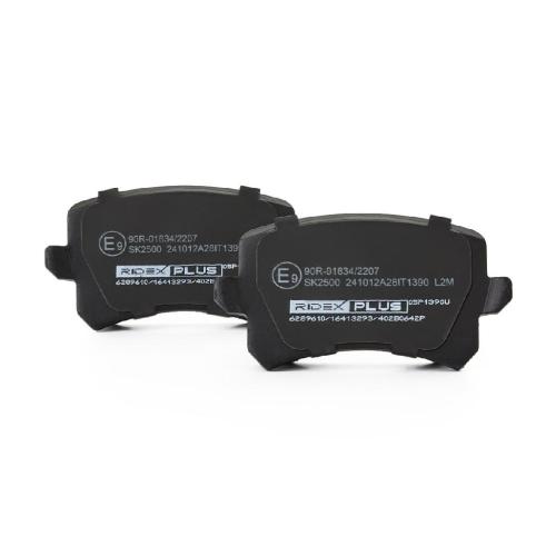 RIDEX PLUS Bremsbelagsatz Bremsbeläge Hinten für VW Golf 5 Schrägheck (1K1) Bild RIDEX PLUS Bremsbelagsatz Bremsbeläge Hinten für VW Golf 5 Schrägheck (1K1)
