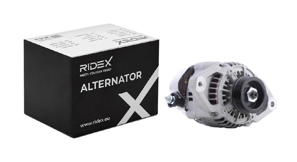 RIDEX 4G0848 Lichtmaschine 55A 12V Drehrichtung im Uhrzeigersinn mit für SUZUKI