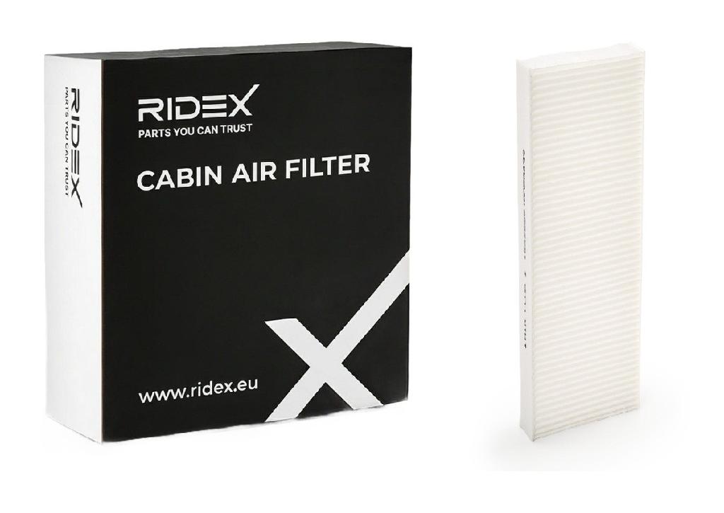 RIDEX 424I0168 Innenraumfilter Pollenfilter Höhe: 30 Breite: 117 Länge: 264