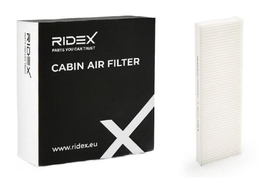 RIDEX 424I0168 Innenraumfilter Pollenfilter Höhe: 30 Breite: 117 Länge: 264 Bild RIDEX 424I0168 Innenraumfilter Pollenfilter Höhe: 30 Breite: 117 Länge: 264