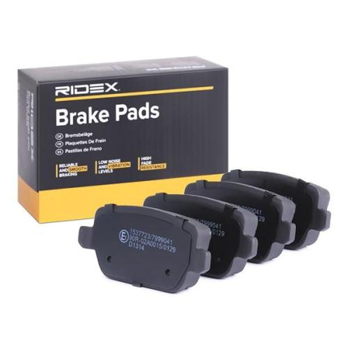 RIDEX Bremsbelagsatz Bremsbeläge Hinten für FORD MONDEO IV Turnier (BA7) S-MAX Bild RIDEX Bremsbelagsatz Bremsbeläge Hinten für FORD MONDEO IV Turnier (BA7) S-MAX