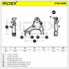 RIDEX 273C0565 Lenker Radaufhängung Querlenker Front links für NISSAN NAVARA Bild RIDEX 273C0565 Lenker Radaufhängung Querlenker Front links für NISSAN NAVARA