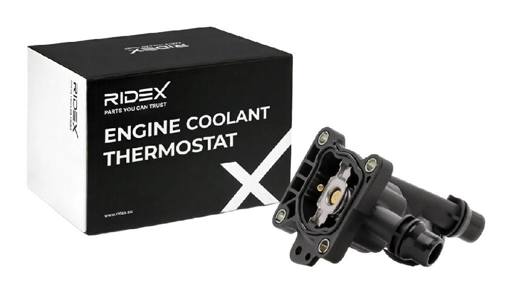 RIDEX 316T0556 Thermostat Kühlmittel Kühlwasserthermostat mit Gehäuse mit mit
