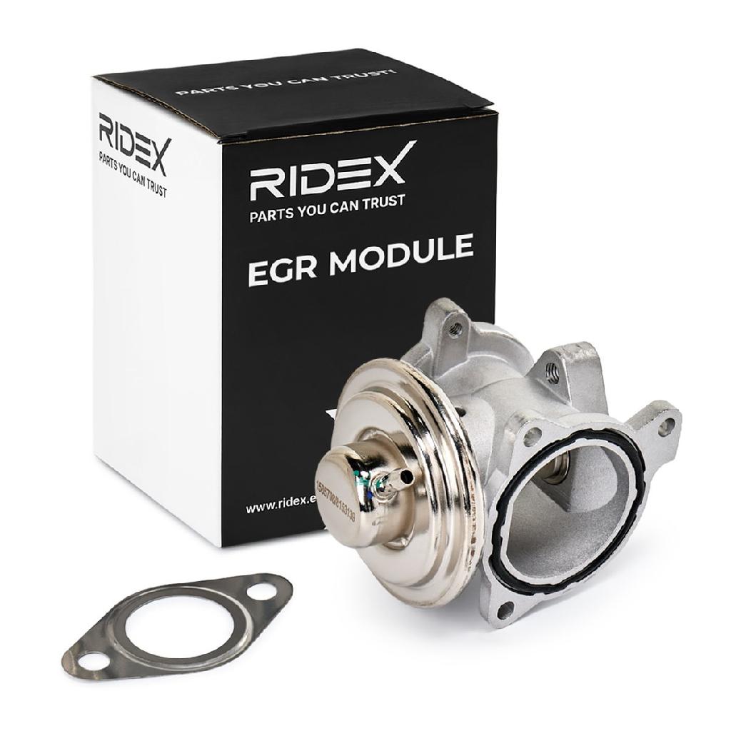 RIDEX 1145E0045 AGR-Ventil Abgasrückführungsventil mit Dichtung für VW POLO (9N)