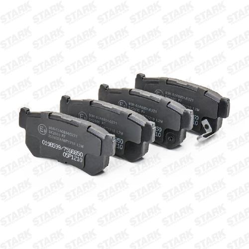STARK Bremsbelagsatz Bremsbeläge Hinten für SSANGYONG REXTON W Kyron SUV Bild STARK Bremsbelagsatz Bremsbeläge Hinten für SSANGYONG REXTON W Kyron SUV