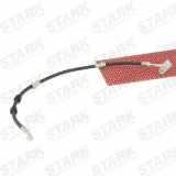 STARK Bremsschlauch SKBH-0820537 VORNE rechts BREMSSCHLÄUCHE Länge: 780mm ohne