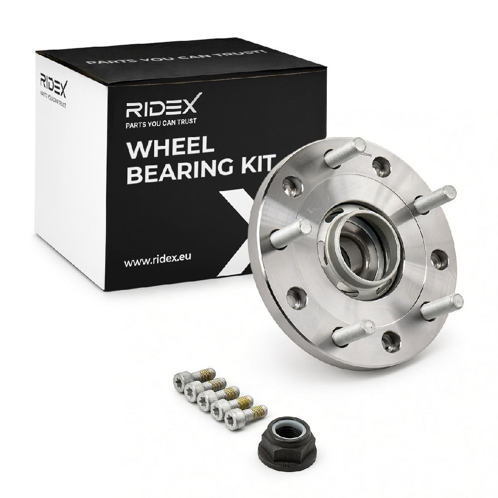 RIDEX 654W1068 Radlagersatz pro 1 Rad Hinten für FORD 2514444 1763850