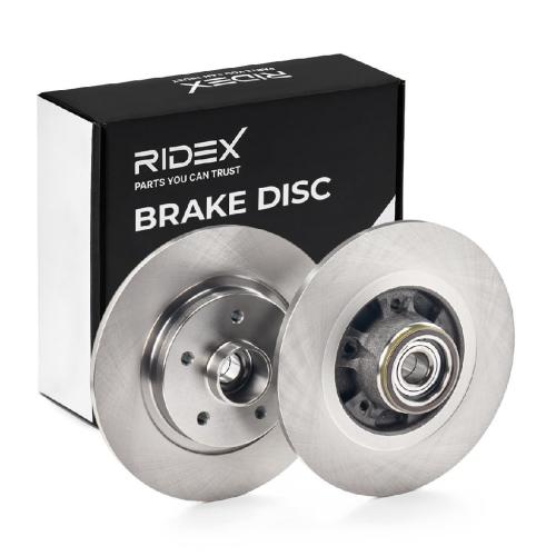 RIDEX 82B0649 2x Bremsscheiben Hinten Ø274mm voll für RENAULT 4020200Q1J Bild RIDEX 82B0649 2x Bremsscheiben Hinten Ø274mm voll für RENAULT 4020200Q1J