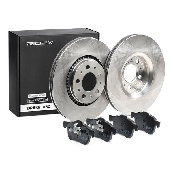 RIDEX Bremsenset Vorne Belüftet Ø305mm - Bremsscheiben und Beläge für VOLVO