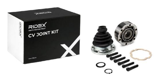 RIDEX 5J0109 Gelenksatz Antriebswelle Achswelle Vorne getriebeseitig für VW Bild RIDEX 5J0109 Gelenksatz Antriebswelle Achswelle Vorne getriebeseitig für VW