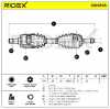 RIDEX Antriebswelle Achswelle Vorderachse/Vorne links für HONDA 44306SMGE00 Bild RIDEX Antriebswelle Achswelle Vorderachse/Vorne links für HONDA 44306SMGE00