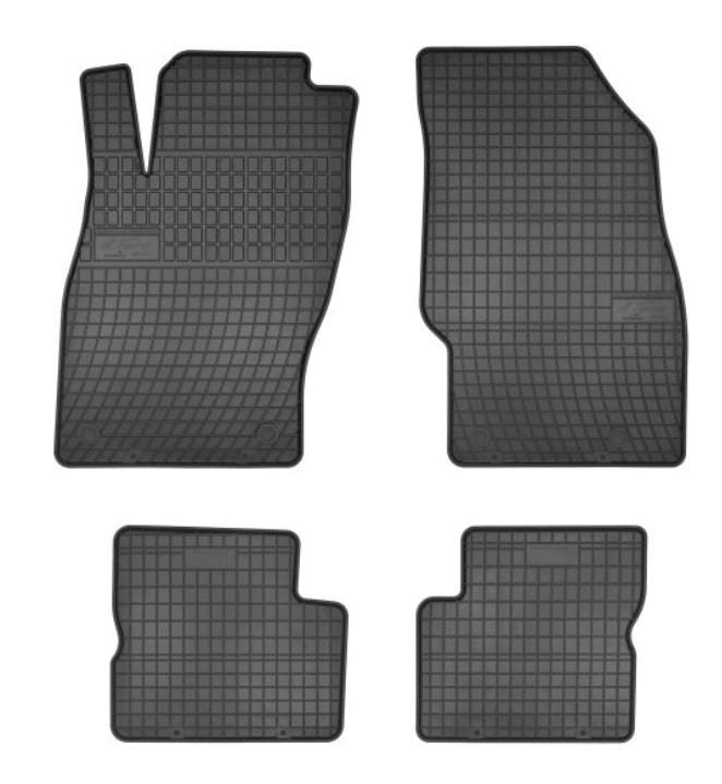 FROGUM 0692 Fußmatten Set Vorne und Hinten für OPEL Corsa D Schrägheck
