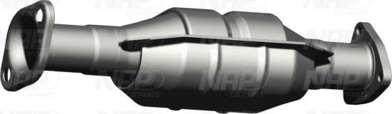 NAP carparts CAK10646 Katalysator Kat für Fahrzeuge ohne OBD Euro 2 für HONDA Bild NAP carparts CAK10646 Katalysator Kat für Fahrzeuge ohne OBD Euro 2 für HONDA