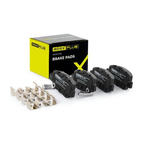 RIDEX PLUS Bremsbelagsatz Bremsbeläge Hinten für TOYOTA AURIS für HYUNDAI i30 Bild RIDEX PLUS Bremsbelagsatz Bremsbeläge Hinten für TOYOTA AURIS für HYUNDAI i30