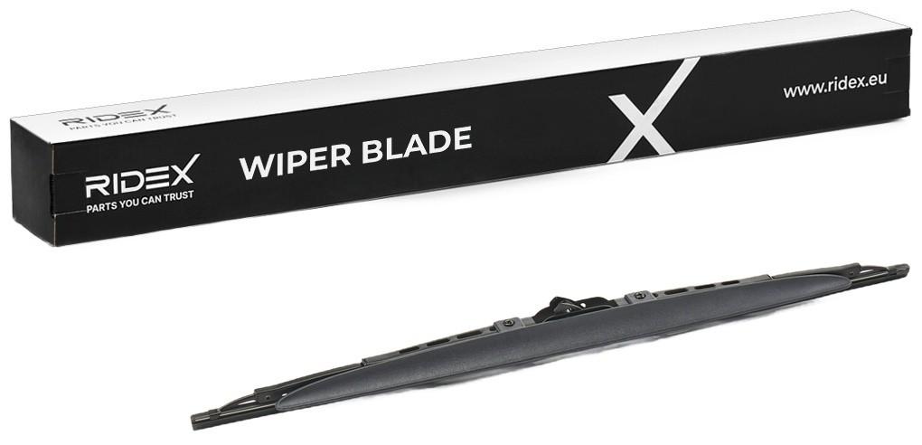RIDEX Scheibenwischer Wischblatt Stück mit Spoiler Vorne Länge: 550mm mit