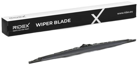 RIDEX Scheibenwischer Wischblatt Stück mit Spoiler Vorne Länge: 550mm mit Bild RIDEX Scheibenwischer Wischblatt Stück mit Spoiler Vorne Länge: 550mm mit