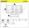RIDEX 424I0161 Innenraumfilter Pollenfilter Höhe: 30 Breite: 95 Länge: 180 Bild RIDEX 424I0161 Innenraumfilter Pollenfilter Höhe: 30 Breite: 95 Länge: 180