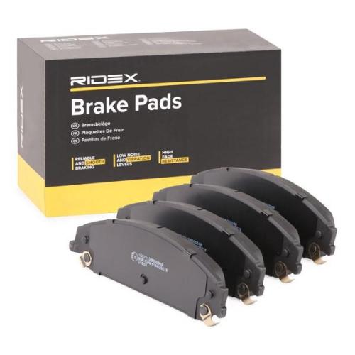 RIDEX Bremsbelagsatz Bremsbeläge Vorne für CHRYSLER 300 C Touring (LX, LE) Bild RIDEX Bremsbelagsatz Bremsbeläge Vorne für CHRYSLER 300 C Touring (LX, LE)
