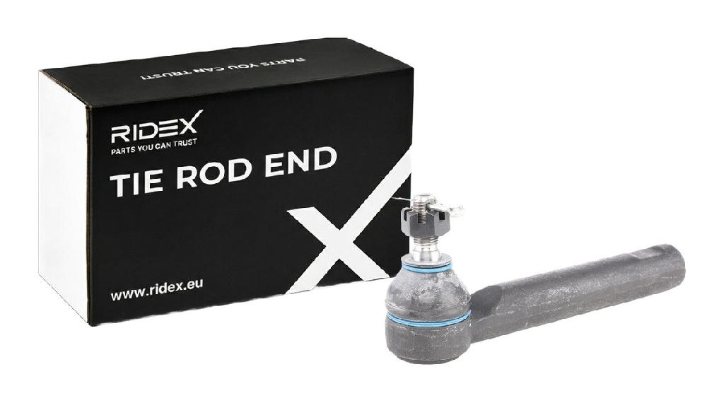 RIDEX Spurstangenkopf außen Vorderachse beidseitig Traggelenk M12X1.25 914T0300