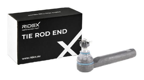 RIDEX Spurstangenkopf außen Vorderachse beidseitig Traggelenk M12X1.25 914T0300 Bild RIDEX Spurstangenkopf außen Vorderachse beidseitig Traggelenk M12X1.25 914T0300