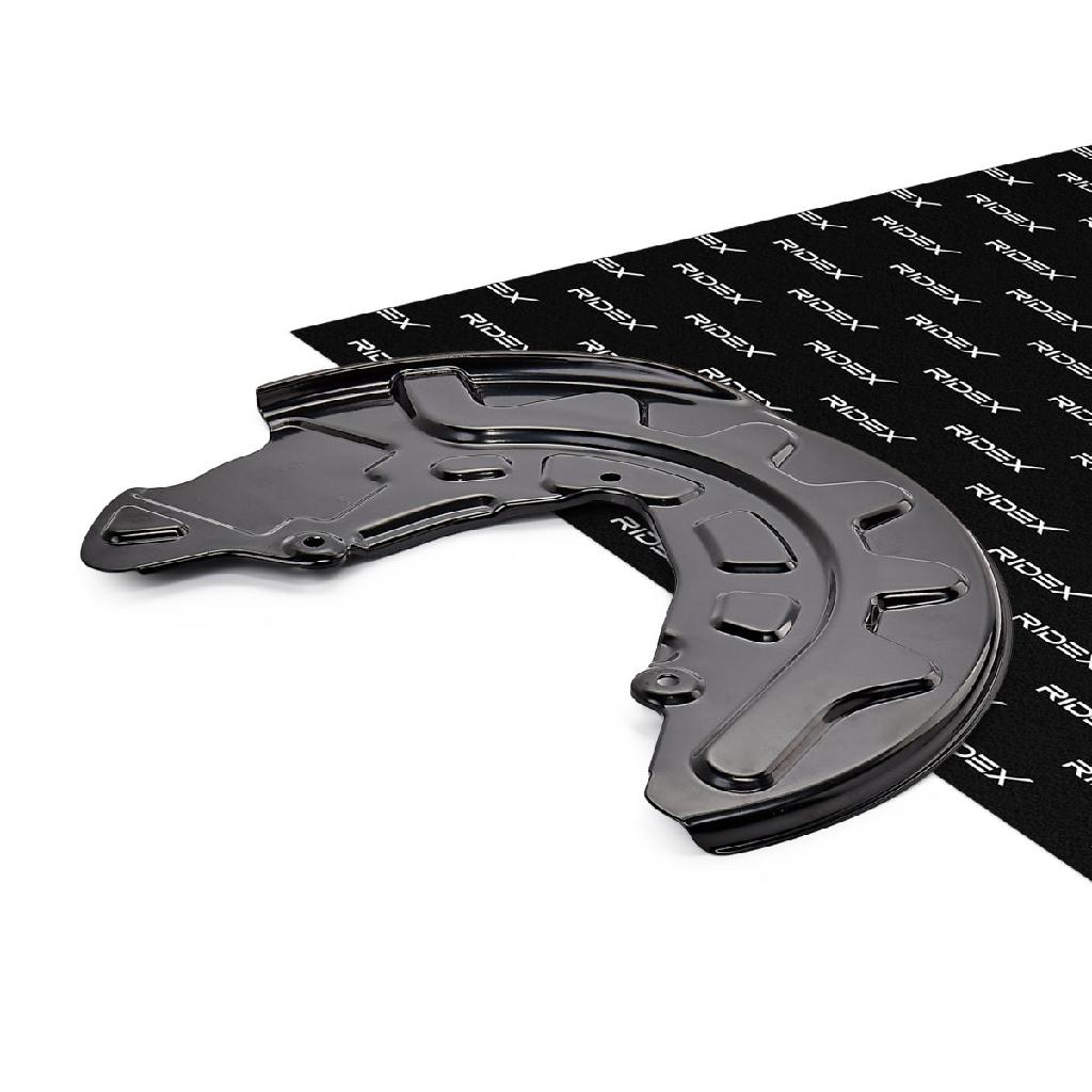 RIDEX 1x Ankerblech / Spritzblech Vorne links für VW Golf 5II Schrägheck schwarz