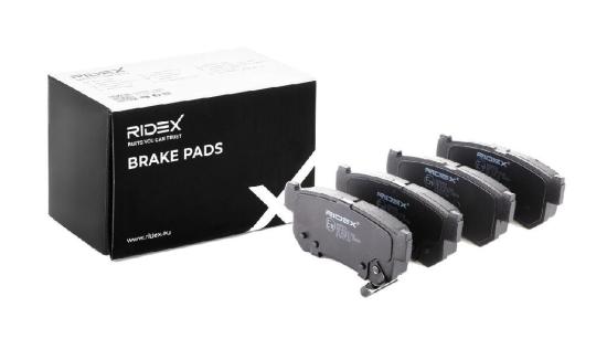 RIDEX Bremsbelagsatz Bremsbeläge Hinten für SSANGYONG REXTON W Kyron SUV Bild RIDEX Bremsbelagsatz Bremsbeläge Hinten für SSANGYONG REXTON W Kyron SUV