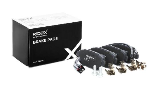 RIDEX Bremsbelagsatz Bremsbeläge Hinten für FORD Transit Mk6 Kasten Bild RIDEX Bremsbelagsatz Bremsbeläge Hinten für FORD Transit Mk6 Kasten