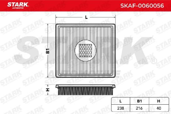 STARK SKAF-0060056 Motor Luftfilter Filtereinsatz Umluftfilter für CHRYSLER Bild STARK SKAF-0060056 Motor Luftfilter Filtereinsatz Umluftfilter für CHRYSLER