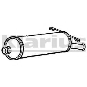 VEGAZ Endschalldämpfer Hinten für CITROËN XSARA PICASSO (N68) Bild VEGAZ Endschalldämpfer Hinten für CITROËN XSARA PICASSO (N68)
