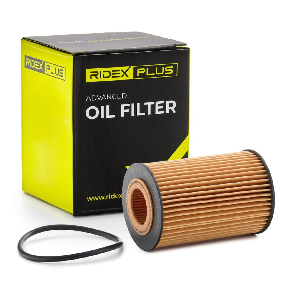 RIDEX PLUS Ölfilter Motorölfilter Filtereinsatz 7O0116P für VW Passat Variant
