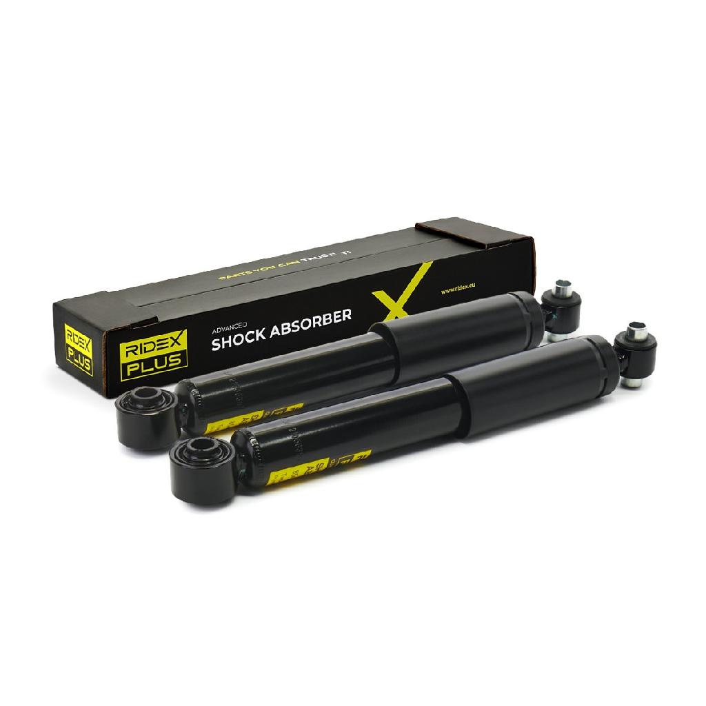 RIDEX PLUS 854S2109P 2x Stoßdämpfer Gasdruck Hinten für CITROËN BERLINGO (B9)