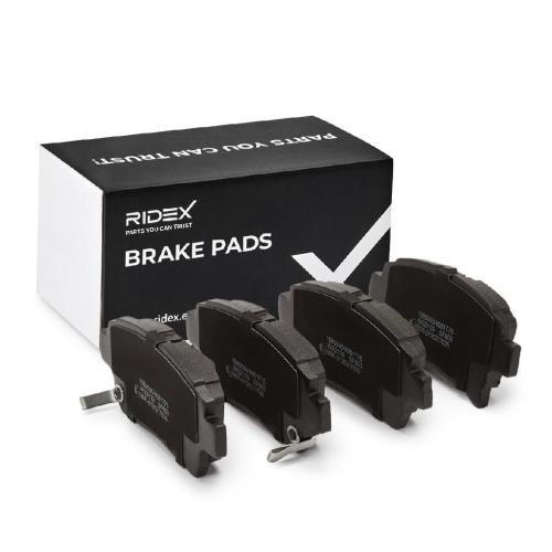 RIDEX Bremsbelagsatz Bremsbeläge Vorne für TOYOTA Yaris Schrägheck (P1) COROLLA Bild RIDEX Bremsbelagsatz Bremsbeläge Vorne für TOYOTA Yaris Schrägheck (P1) COROLLA