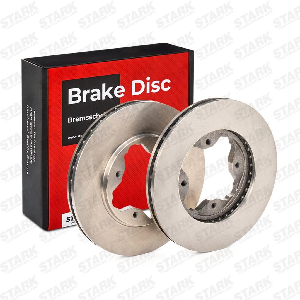 STARK SKBD-0020343 2x Bremsscheiben Vorne Ø259,8mm Belüftet für HONDA