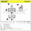RIDEX 277W0095 1x Radbremszylinder Trommelbremse Radzylinder Hinten für SUZUKI Bild RIDEX 277W0095 1x Radbremszylinder Trommelbremse Radzylinder Hinten für SUZUKI