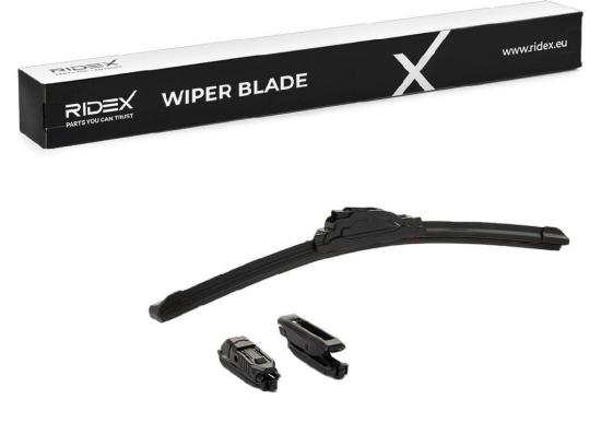 RIDEX Scheibenwischer Wischblatt Stück mit Spoiler Vorne Länge: 430mm für VW Bild RIDEX Scheibenwischer Wischblatt Stück mit Spoiler Vorne Länge: 430mm für VW