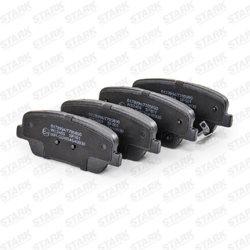 STARK Bremsbelagsatz Bremsbeläge Hinten für KIA SORENTO III für HYUNDAI für JEEP Bild STARK Bremsbelagsatz Bremsbeläge Hinten für KIA SORENTO III für HYUNDAI für JEEP