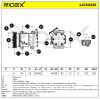 RIDEX A/C Kompressor für Klimaanlage Klimakompressor PAG 46 mit 123mm 926003639R Bild RIDEX A/C Kompressor für Klimaanlage Klimakompressor PAG 46 mit 123mm 926003639R