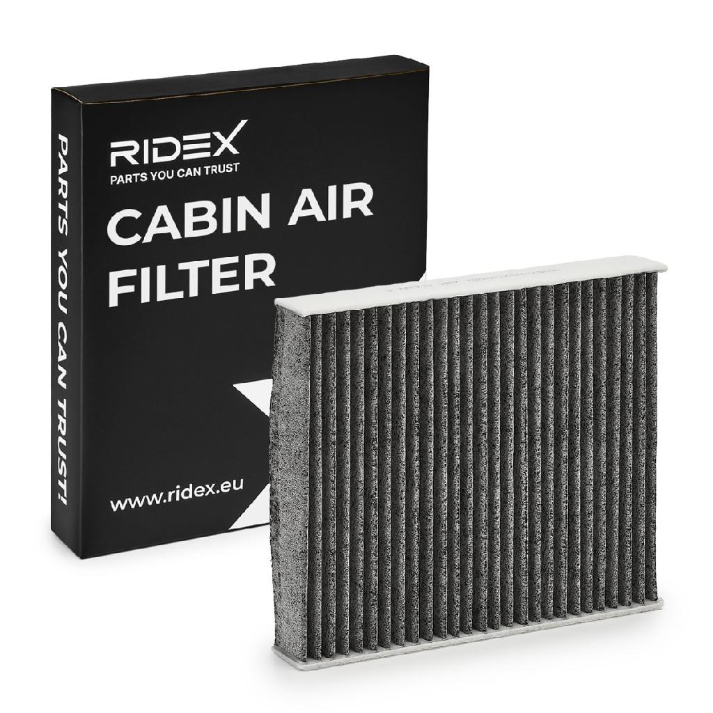 RIDEX 424I0468 Innenraumfilter Pollenfilter Aktivkohlefilter Höhe: 29 Breite: