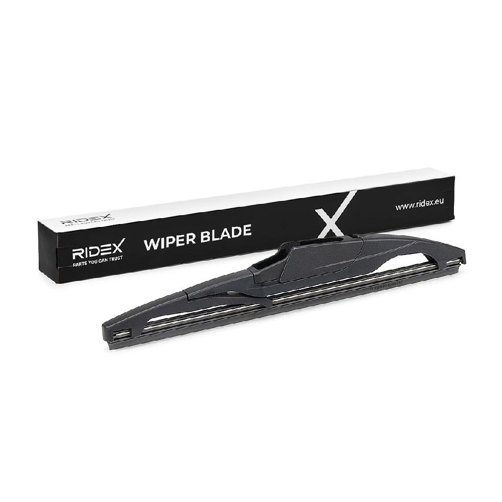 RIDEX 298W0093 Heckscheibenwischer ohne Spoiler Hinten 230mm für OPEL